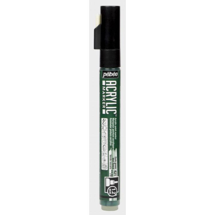 MARKER ACRYLIC PTE 1,2MM VERT FONCE