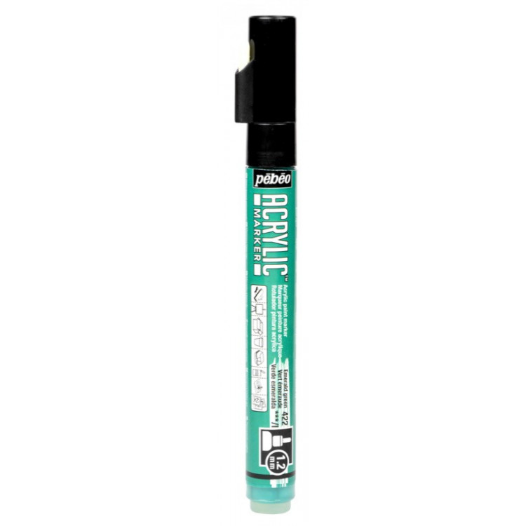 MARKER ACRYLIC PTE 1,2MM VERT EMERAUDE