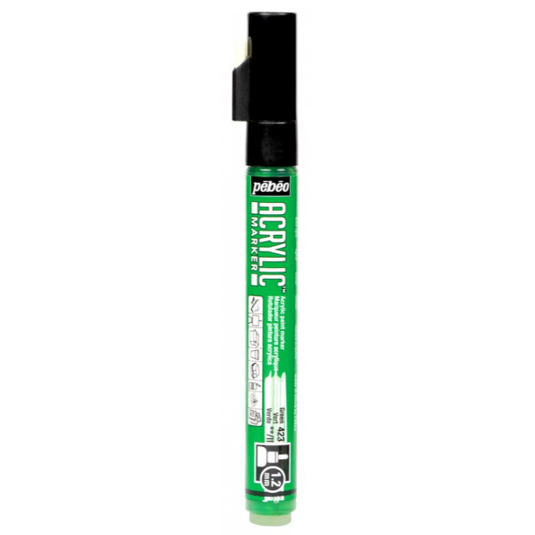 MARKER ACRYLIC PTE 1,2MM VERT