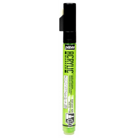 MARKER ACRYLIC PTE 1,2MM VERT LUM