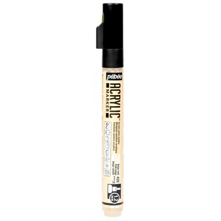 MARKER ACRYLIC PTE 1,2MM BEIGE ROSE