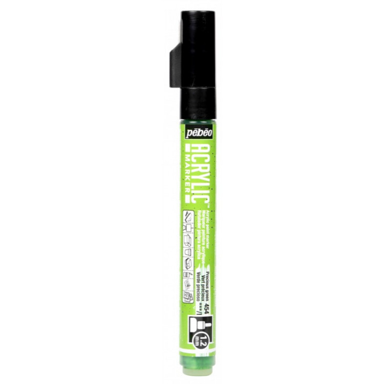 MARKER ACRYLIC PTE 1,2MM VERT PREC