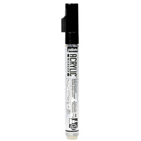 MARKER ACRYLIC PTE 1,2MM ARGENT PREC