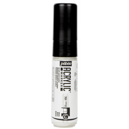 MARKER ACRYLIC PTE 5-15MM BLANC