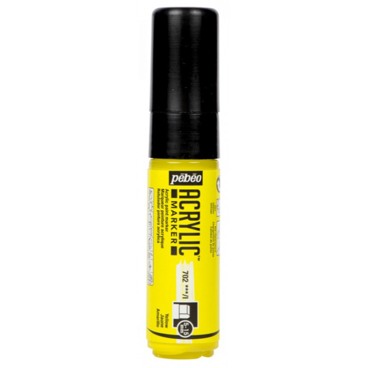 MARKER ACRYLIC PTE 5-15MM JAUNE