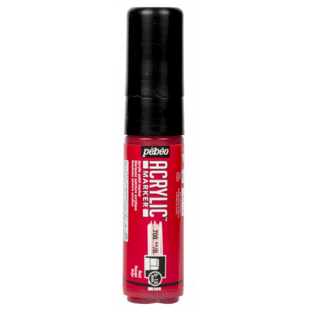 MARKER ACRYLIC PTE 5-15MM ROUGE