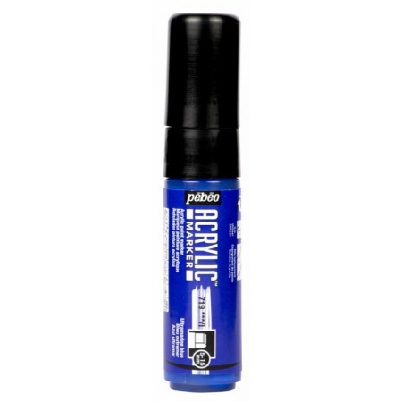 MARKER ACRYLIC PTE 5-15MM BLEU OUTREMER