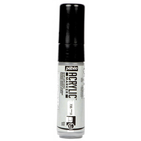 MARKER ACRYLIC PTE 5-15MM GRIS