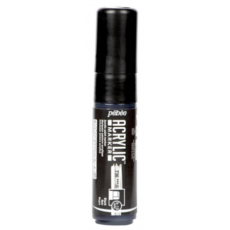 MARKER ACRYLIC PTE 5-15MM NOIR