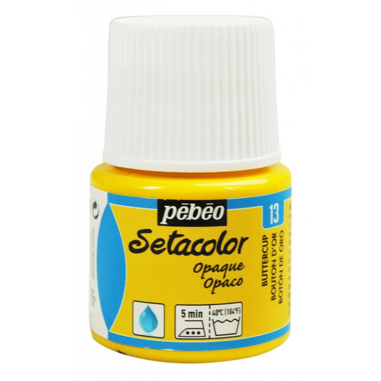 PEINTURE SETACOLOR OP 45ML BOUTON D'OR