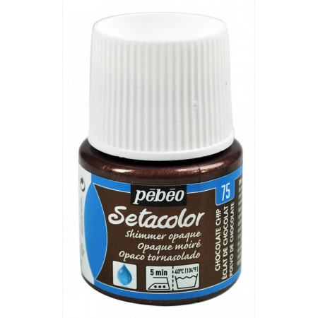 PEINTURE SETACOLOR OP 45ML ECL CHOCOLAT