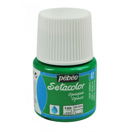 PEINTURE SETACOLOR OP 45ML VERT VEGE