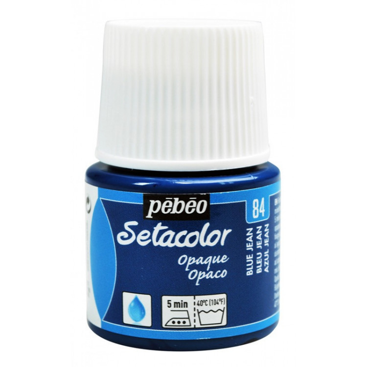 PEINTURE SETACOLOR OP 45ML BLEU JEAN