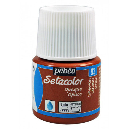 PEINTURE SETACOLOR OP 45ML CANELLE