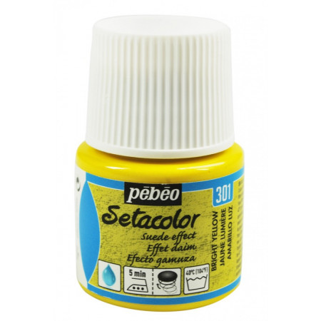 PEINTURE SETACOLOR OP DAIM 45ML JAUNE LUM