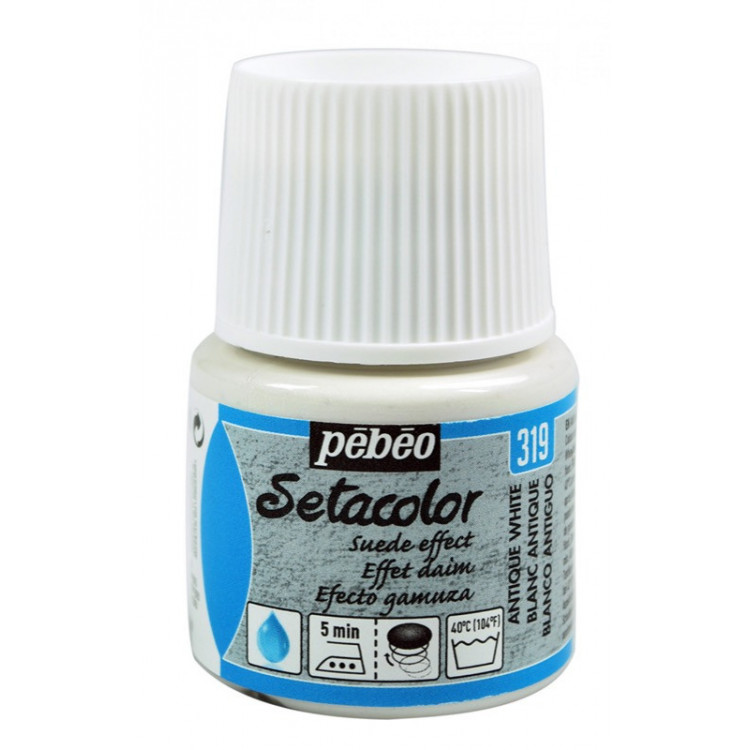 PEINTURE SETACOLOR OP DAIM 45ML BLANC ANT