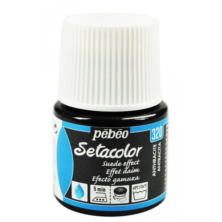 PEINTURE SETACOLOR OP DAIM 45ML ANTHRACIT