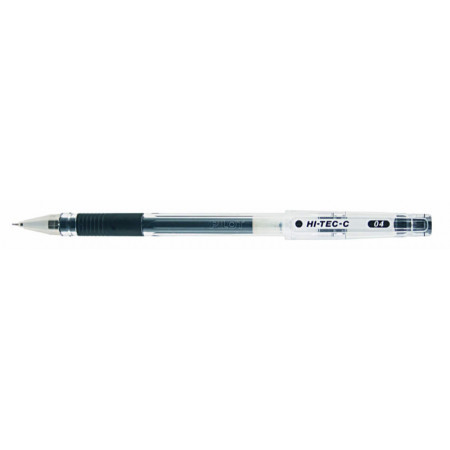 STYLO ROLLER ENCRE GEL - G-TEC-C4 - 0,4mm - EPAISSEUR DE TRAIT - NOIR