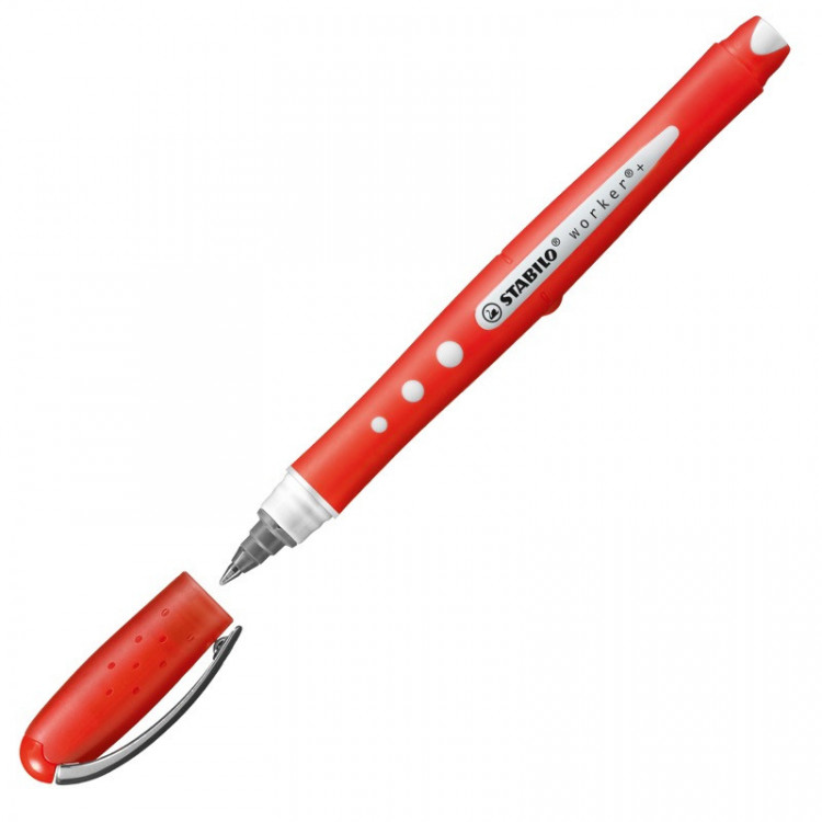 ROLLER STABILO WORKER COLORFUL ROUGE