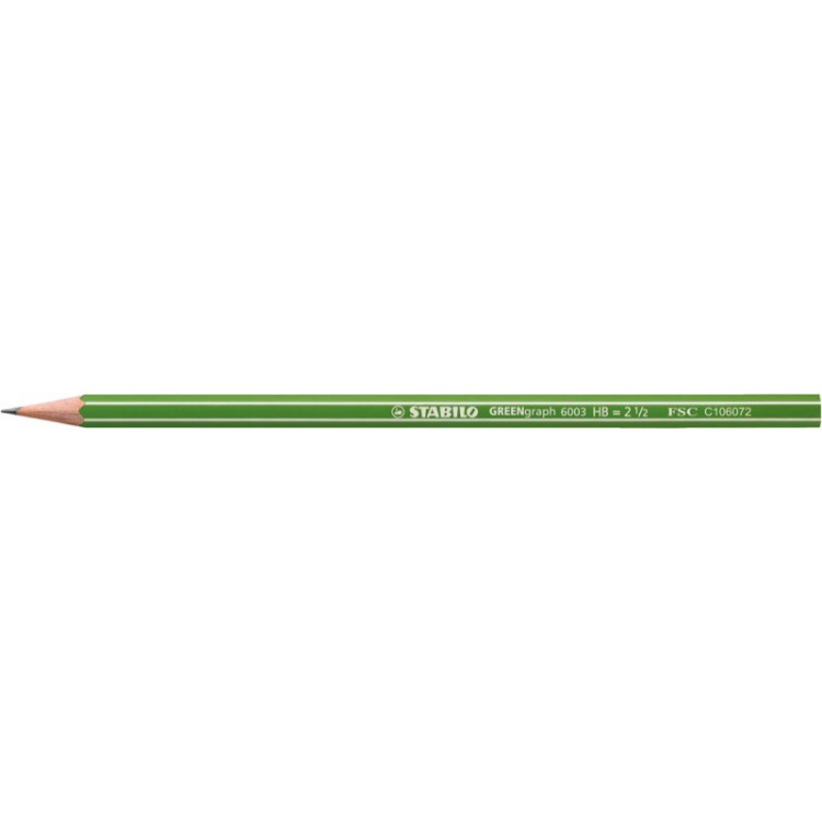 1 crayon graphite STABILO GREENgraph HB