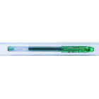 STYLO ROLLER ENCRE GEL - SUPER GEL - 0,7mm - EPAISSEUR DE TRAIT - VERT