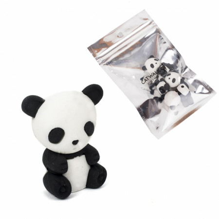 SAC DE 3 GOMMES PANDA