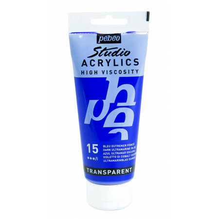 PEINTURE ACRYLIQUE STUDIO 100ML BLEU OUTR