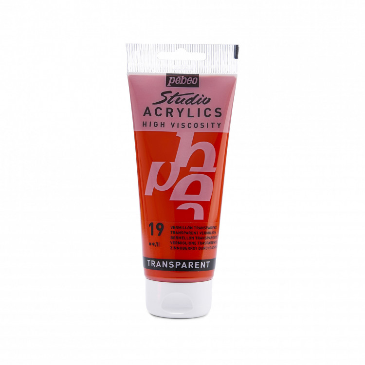 PEINTURE ACRYLIQUE STUDIO 100ML VERT TRAN