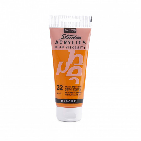 PEINTURE ACRYLIQUE STUDIO 100ML ORANGE CA