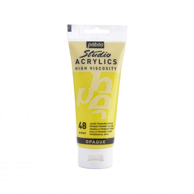 PEINTURE ACRYLIQUE STUDIO 100ML JAUNE PRI