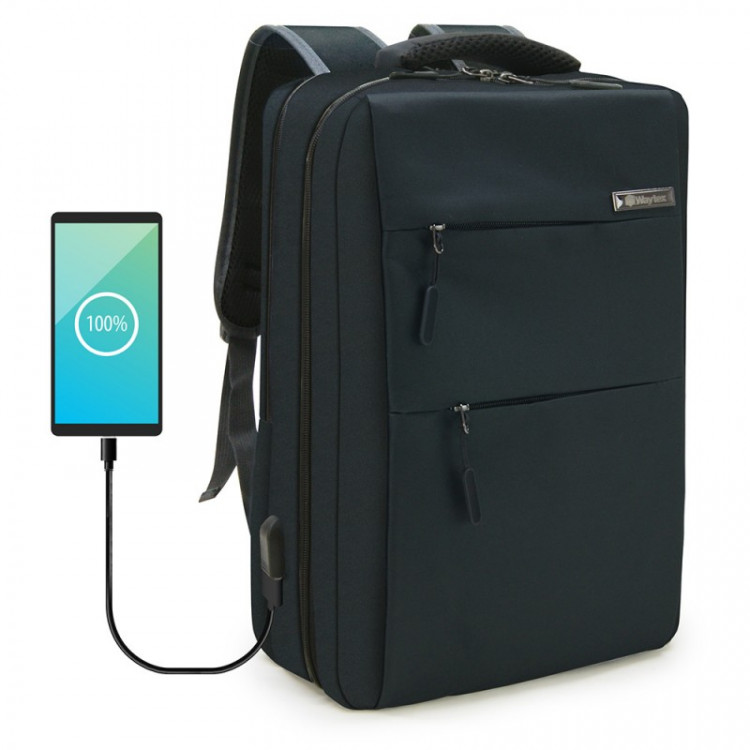 SAC A DOS URBAIN XL 15,6' MULTIPOCHE USB