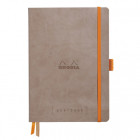 Carnet Rhodia sft iv. A5 5/5 Taupe