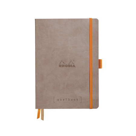 Carnet Rhodia sft iv. A5 5/5 Taupe