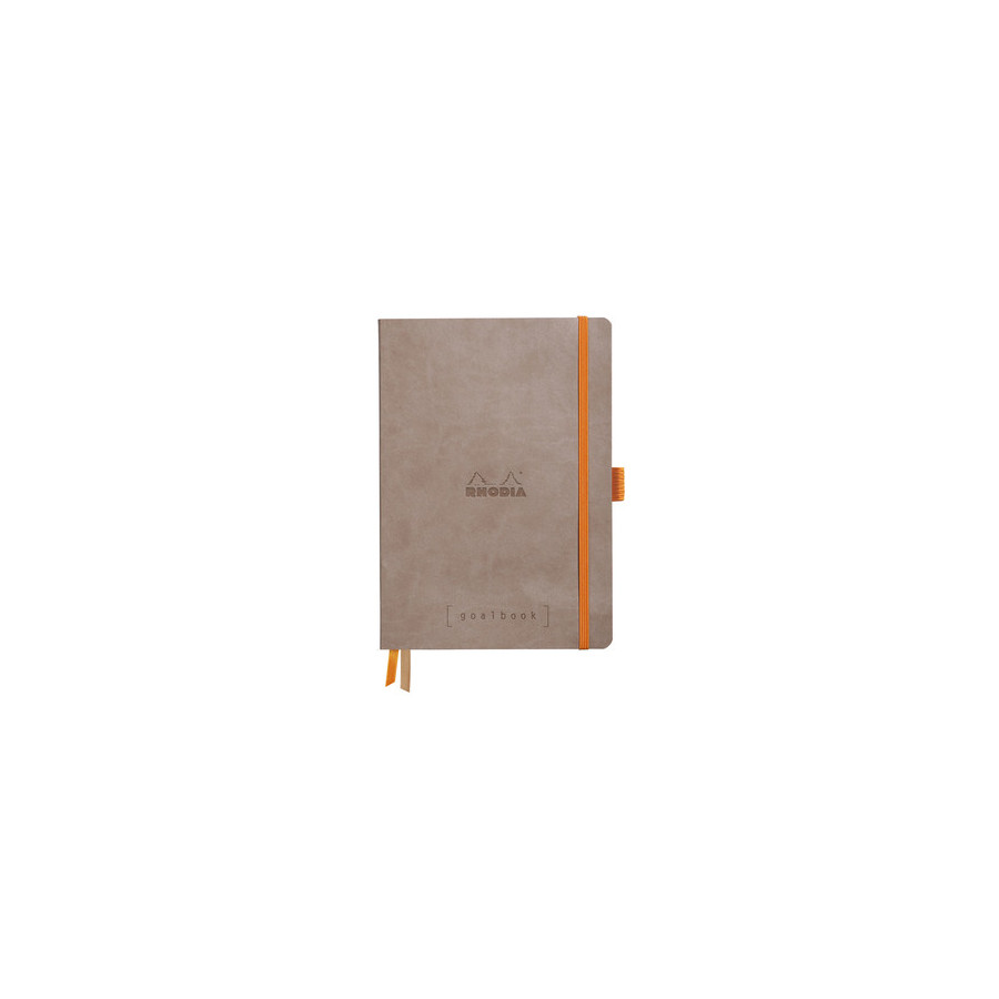 Carnet Rhodia sft iv. A5 5/5 Taupe - BuroStock Réunion