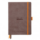 Carnet Rhodia sft iv. A5 5/5 chocolat - BuroStock Réunion