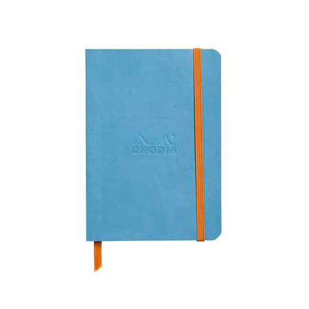 Carnet Rhodiar souple A6 Turquoise 144p 90g