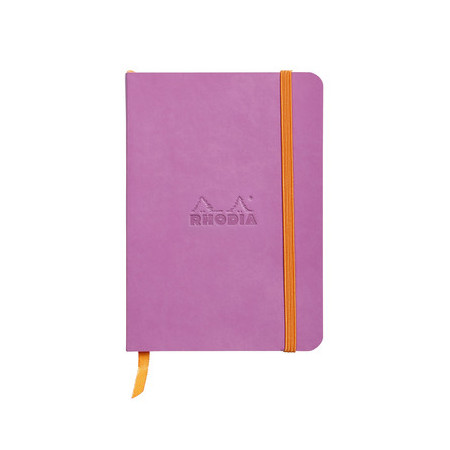 Carnet Rhodiar souple A6 Lilas 144p 90g