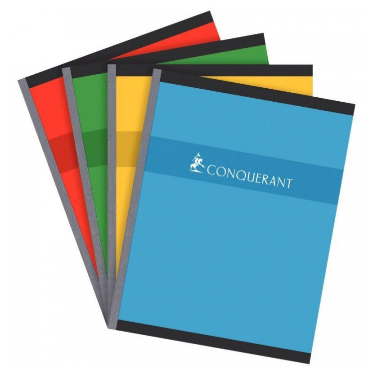 Cahier Conquérant Broché 17X22 192P 70G SEYES