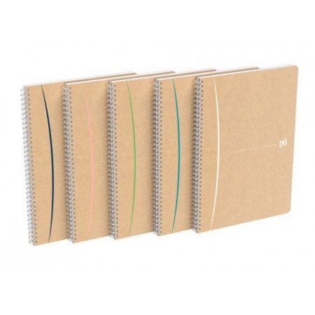 Cahier Oxford Touareg spirale A4 180 pages Q5/5 Recyclé