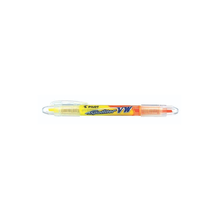 SURLIGNEUR BICOLORE - SPOTLITER VW - 3,6mm - EPAISSEUR DE TRAIT - Jaune/Orange