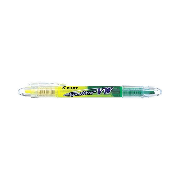 SURLIGNEUR BICOLORE - SPOTLITER VW - 3,6mm - EPAISSEUR DE TRAIT - Jaune/Vert