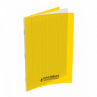 CAHIER POLYPRO 21*29.7 96P SEYES JAUNE