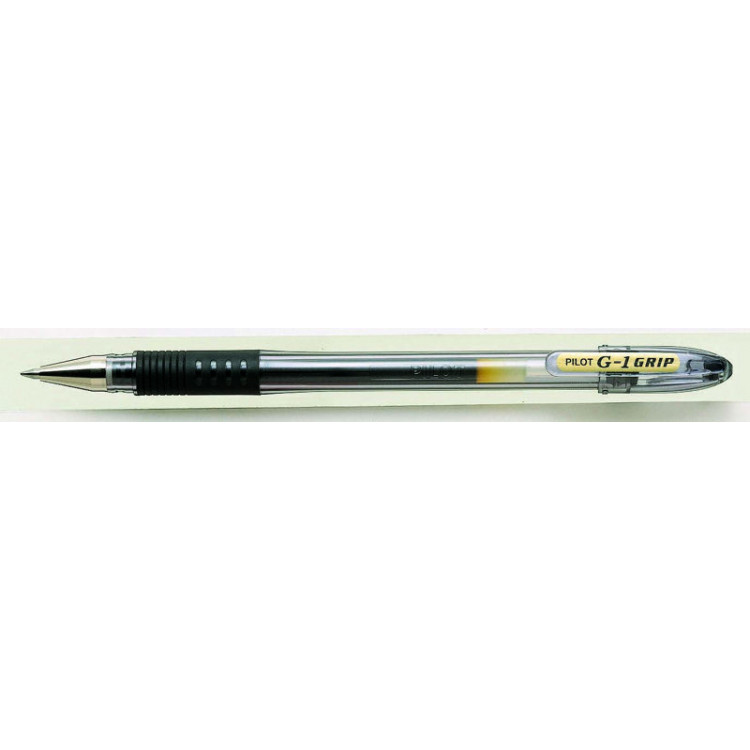 STYLO ROLLER ENCRE GEL - G-1 GRIP - 1mm - EPAISSEUR DE TRAIT - NOIR