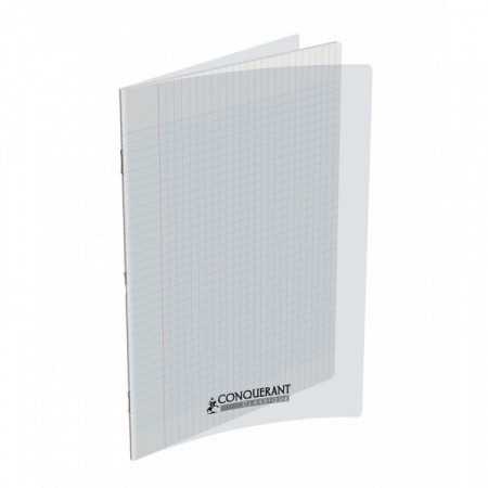 CAHIER POLYPRO 24X32 96P SEYES TRANSPARENT