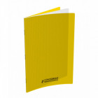 CAHIER POLYPRO 24*32 96P 5X5 JAUNE