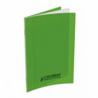 CAHIER POLYPRO 17*22 96P SEYES VERT