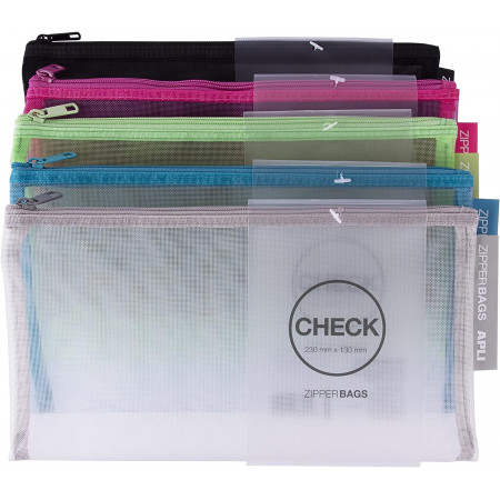 TROUSSE ZIPPER "CHECK"