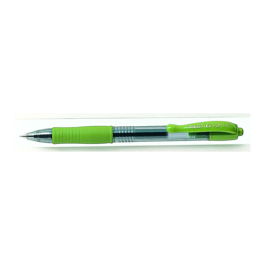 Stylo bille encre gel PILOT G-1 GRIP 0,5 vert