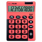 Boîte présentoir 6 calculatrices de bureau 10 chiffres série Duo, assorties