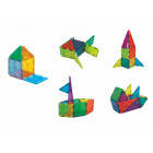 JEU BLOCS MAGNETIQUES GEO 3D TRANSPARENTS